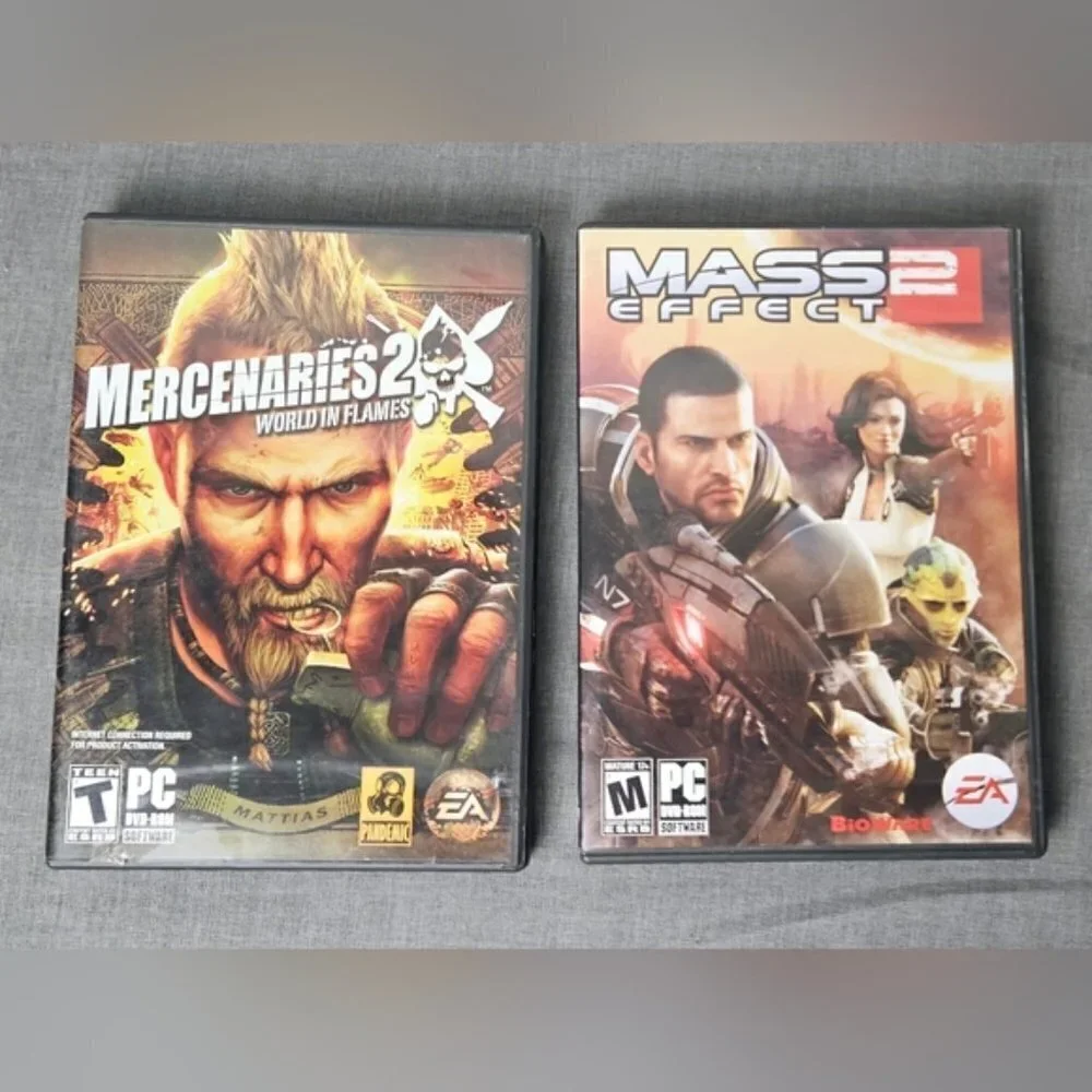 7 Mixed PC Games, Skyrim, Assassin's Creed, Call of Duty, Farcry, FEAR, + 2 More